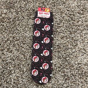 Buc-ees valentine crew socks
